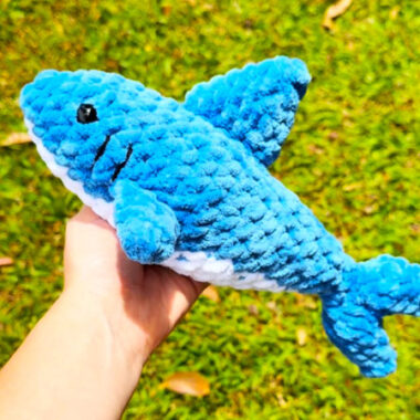 Cucciolo di Squalo Amigurumi Schema PDF Tutorial (1)