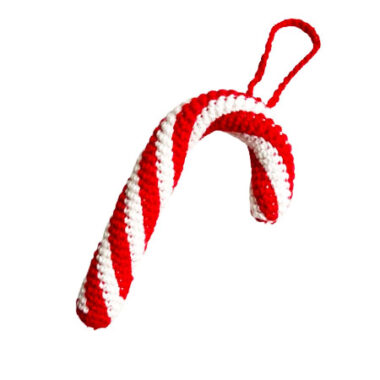 Bastoncino di Zucchero Natale all'uncinetto Schema Gratis (2)