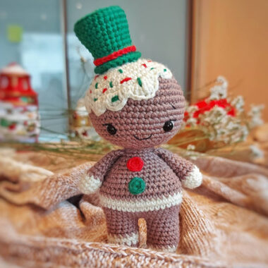 Omino di pan di zenzero PDF Amigurumi Schema Gratis (2)