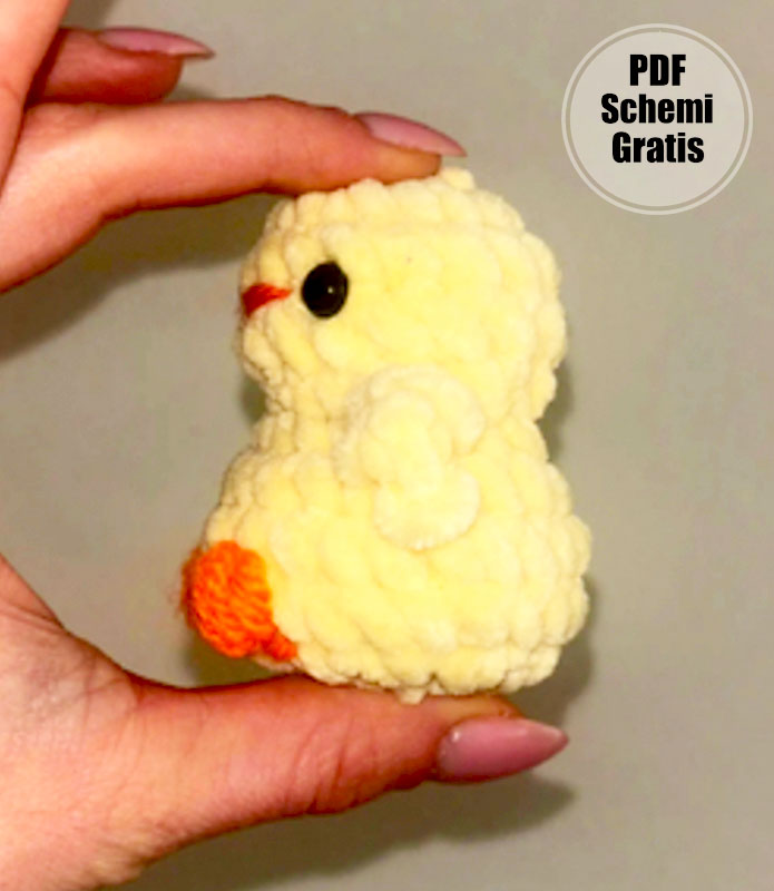 Pulcino di Pasqua Rosie PDF Amigurumi Schema (3)