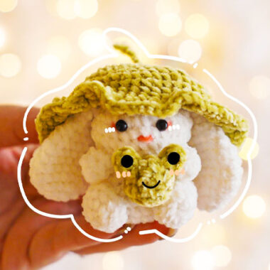 Coniglio con Cappello e Rana Amigurumi Schema Gratis (1)