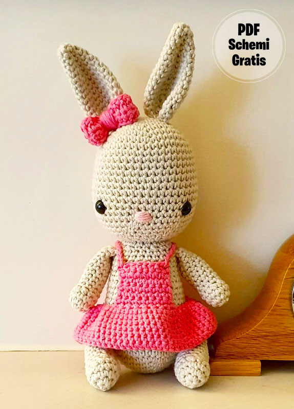 Coniglio e Topo PDF Amigurumi Schema Gratis (3)