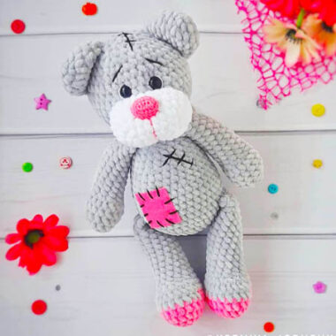 Orsacchiotto di peluche Mobby Amigurumi PDF Schema Gratis (1)