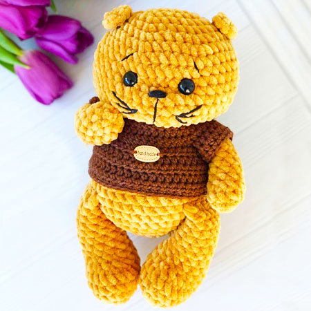 HTN - Simulazione Orsacchiotto Per Cocchetto Peluche Per Cuccioli Regalo Per Bambini