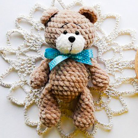 Peluche 7 Line Friends: Bruno L’orso E Il Coniglio, Coppia Perfetta Per San Valentino - Foto 4