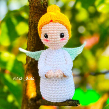 Amigurumi Bambola Angelo Schema PDF Gratis (1)