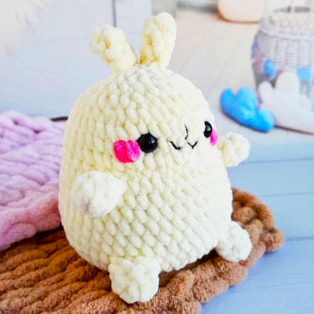 Coniglietto Gonfiabile Gigante Jet Creations – Peluche 30 Pollici – Figura - Foto 3