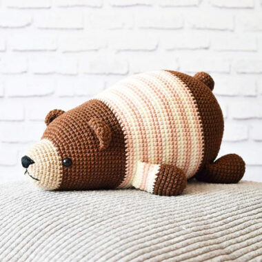 Orso assonnato Amigurumi PDF Schema Gratis (1)