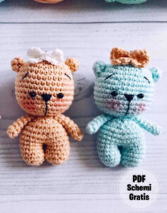 Orsetto Laurea portachiavi in morbido peluche (57.06.25) - Art From Italy