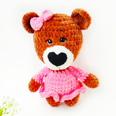 Portachiavi Orso Di Peluche Mini, Ciondolo In Cotone PP Marrone 12 Cm, Dolcissimo Per Bambini E Donne, Regalo Di Compleanno O Laurea