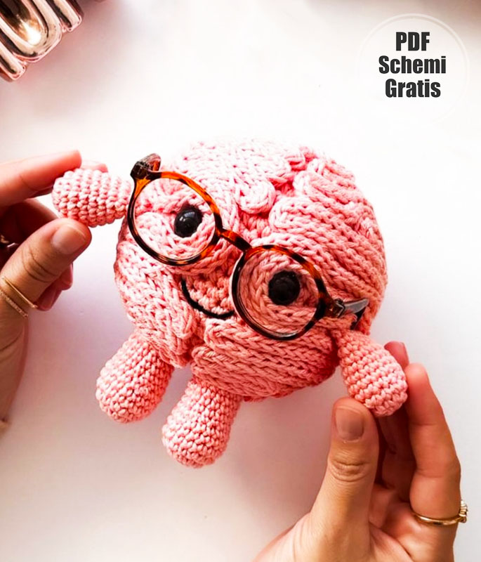 Bambola Cervello Passo Dopo Passo Schema Amigurumi (2)