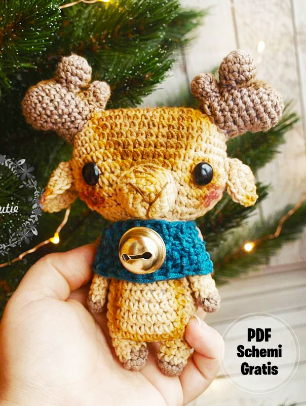 Alce William Amigurumi Schema PDF Gratis (1)