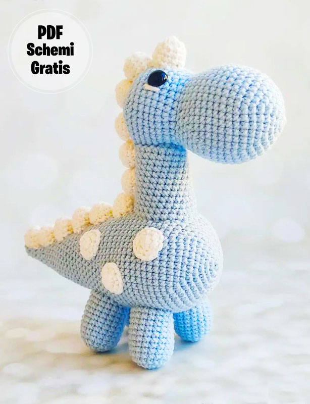 Amigurumi Dinosauro Solly Schema PDF Gratis (2)