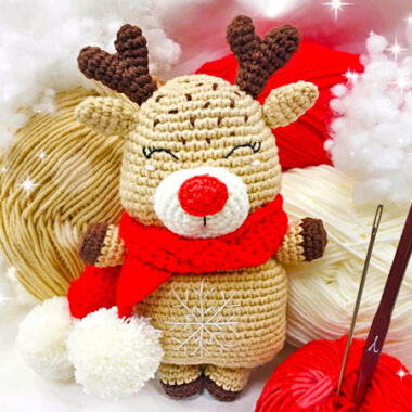 Ratmus di Renna Amigurumi Schema PDF Gratis (1)