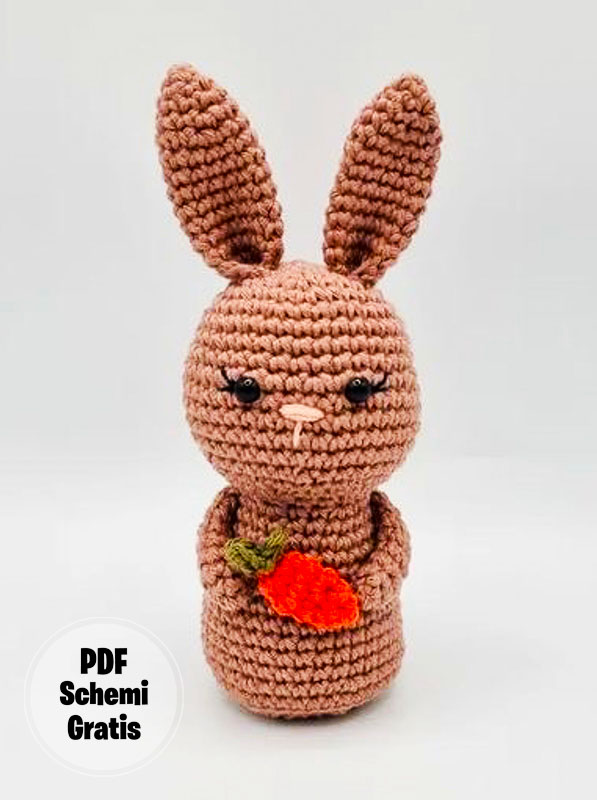 Rosa il coniglietto Amigurumi Schema PDF Gratis (2)