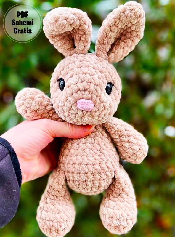 Coniglio di peluche Pully PDF Schema Gratis (2)