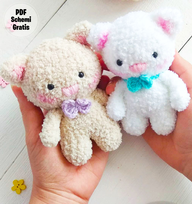 Gattino morbido Amigurumi PDF Schema Gratis (2)