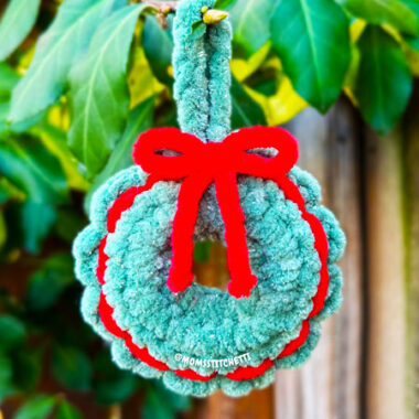 Ghirlanda di Natale Amigurumi Schema PDF Gratis (1)