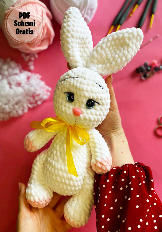 Molly Peluche coniglietta Amigurumi Schema PDF Gratis (3)