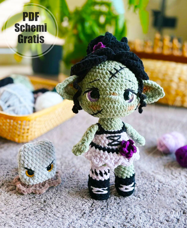 Freebie la Bambola Zombie all’Uncinetto Schema Gratis (3)