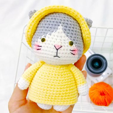 Amigurumi Il piccolo gatto Miki PDF Schema Gratis (2)