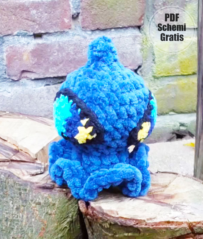 Burattino Fantasma all’uncinetto Schema Gratis (3)