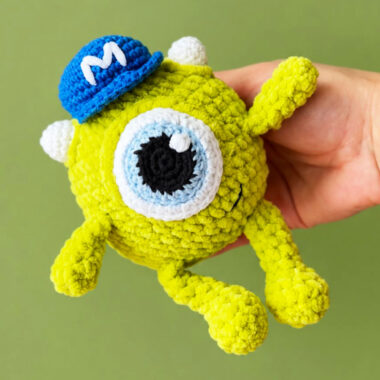 Schema Amigurumi del Mostro Verde di Halloween (2)